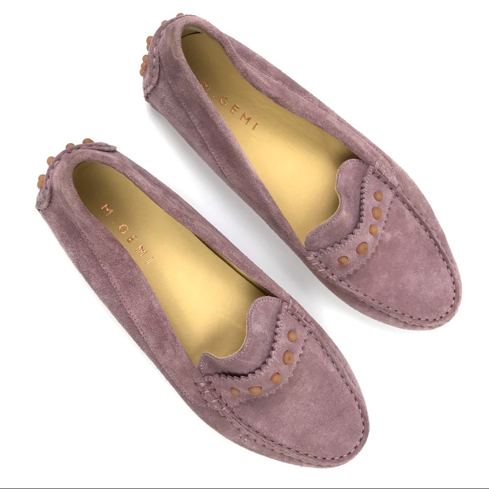 M. Gemi suede driving moccasin loafer